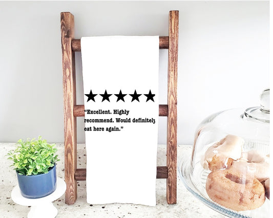 Five stars Dish towel